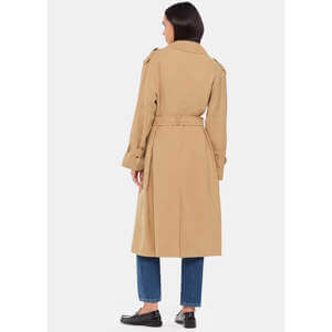 Whistles Neutral Riley Trench Coat